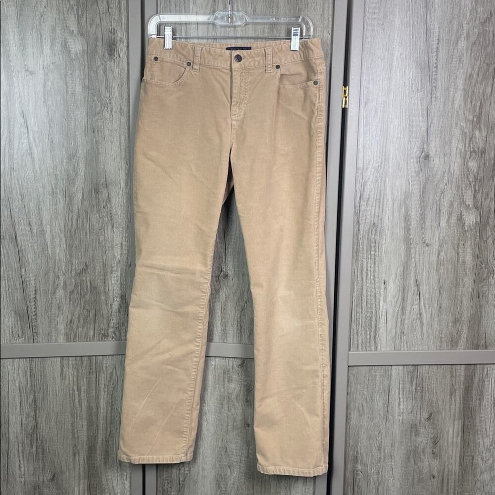 Bundle of Talbots Corduroy Pants in Tan, Burgundy, Mustard and Brown Women's 10P - Picture 8 of 15